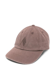 embroidered-logo baseball cap