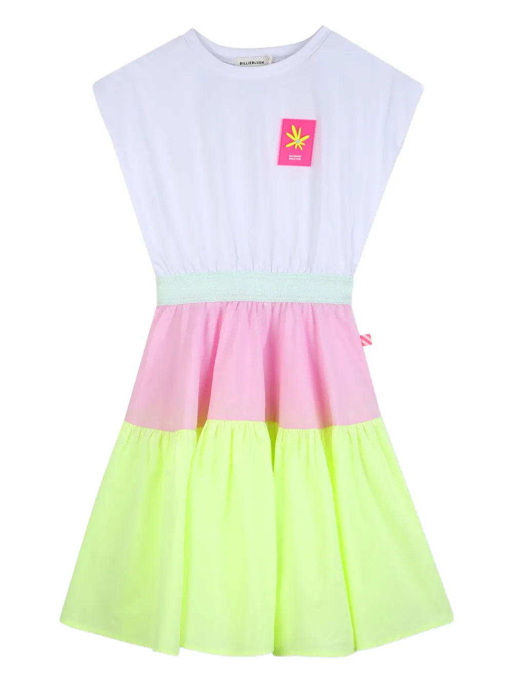 logo-patch dress