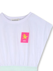 logo-patch dress
