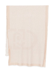 monogram scarf