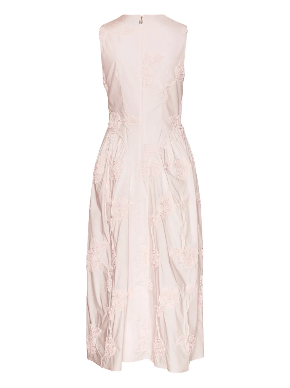 flower midi dress