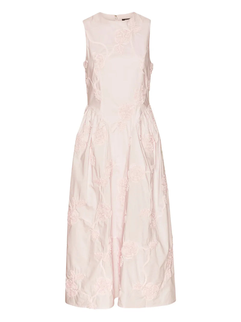 flower midi dress