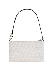Jet Set logo-pattern shoulder bag