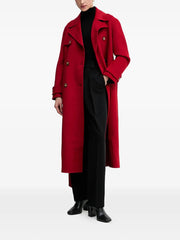 belted double-breasted coat