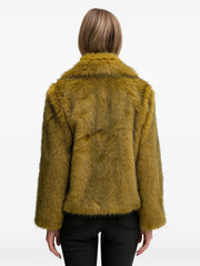 notched collar overcoat