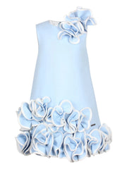 ruffled floral dress