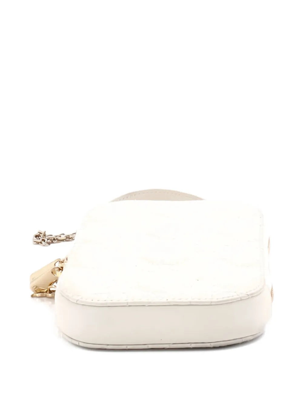 Lady Dior Phone Holder on Chain Cannage Quilt Lambskin crossbody bag