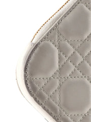 Lady Dior Phone Holder on Chain Cannage Quilt Lambskin crossbody bag