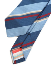 striped silk tie