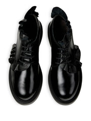 Dean ruffled lace-up shoes