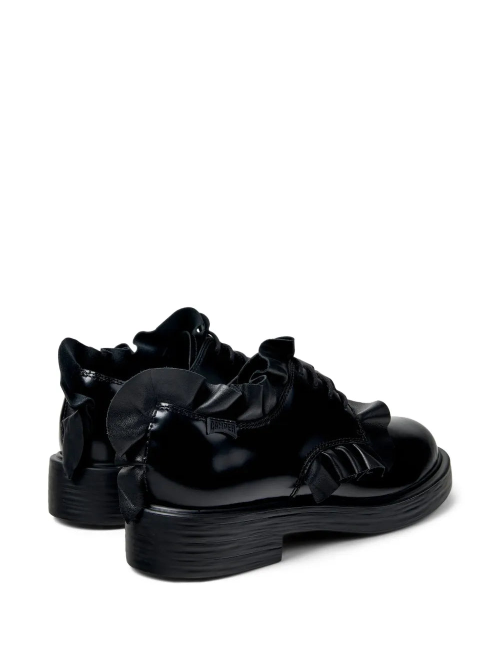 Dean ruffled lace-up shoes