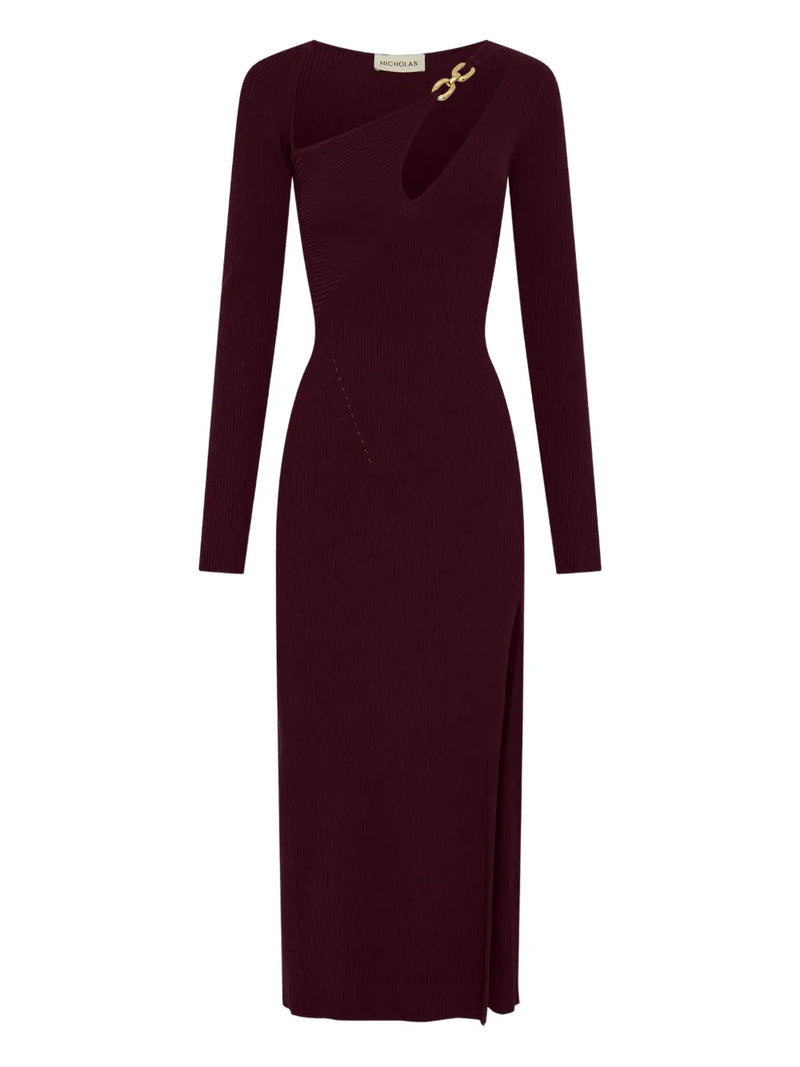 Ginerva cut-out midi dress