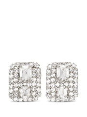 crystal-embellished earrings