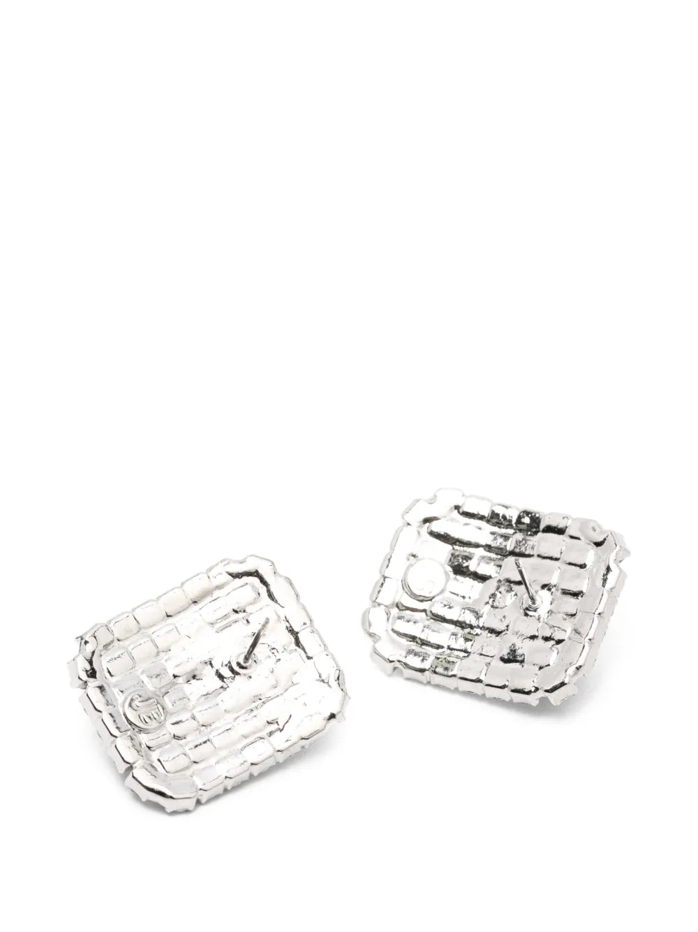 crystal-embellished earrings