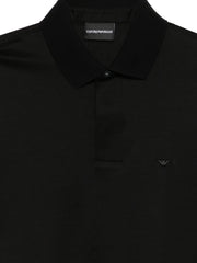 black polo shirt