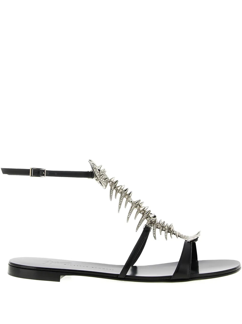 metal slim sandals