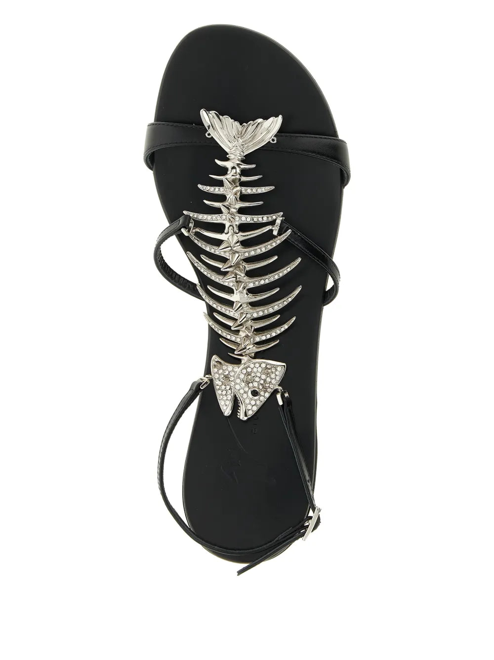 metal slim sandals