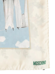Floral-Print Silk Scarf