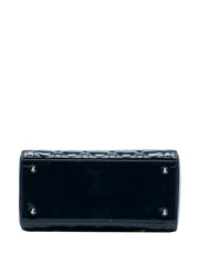 2013 Medium Patent Cannage Lady Dior satchel