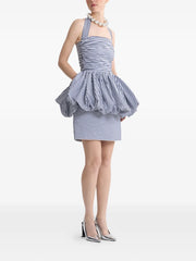 halterneck mini dress