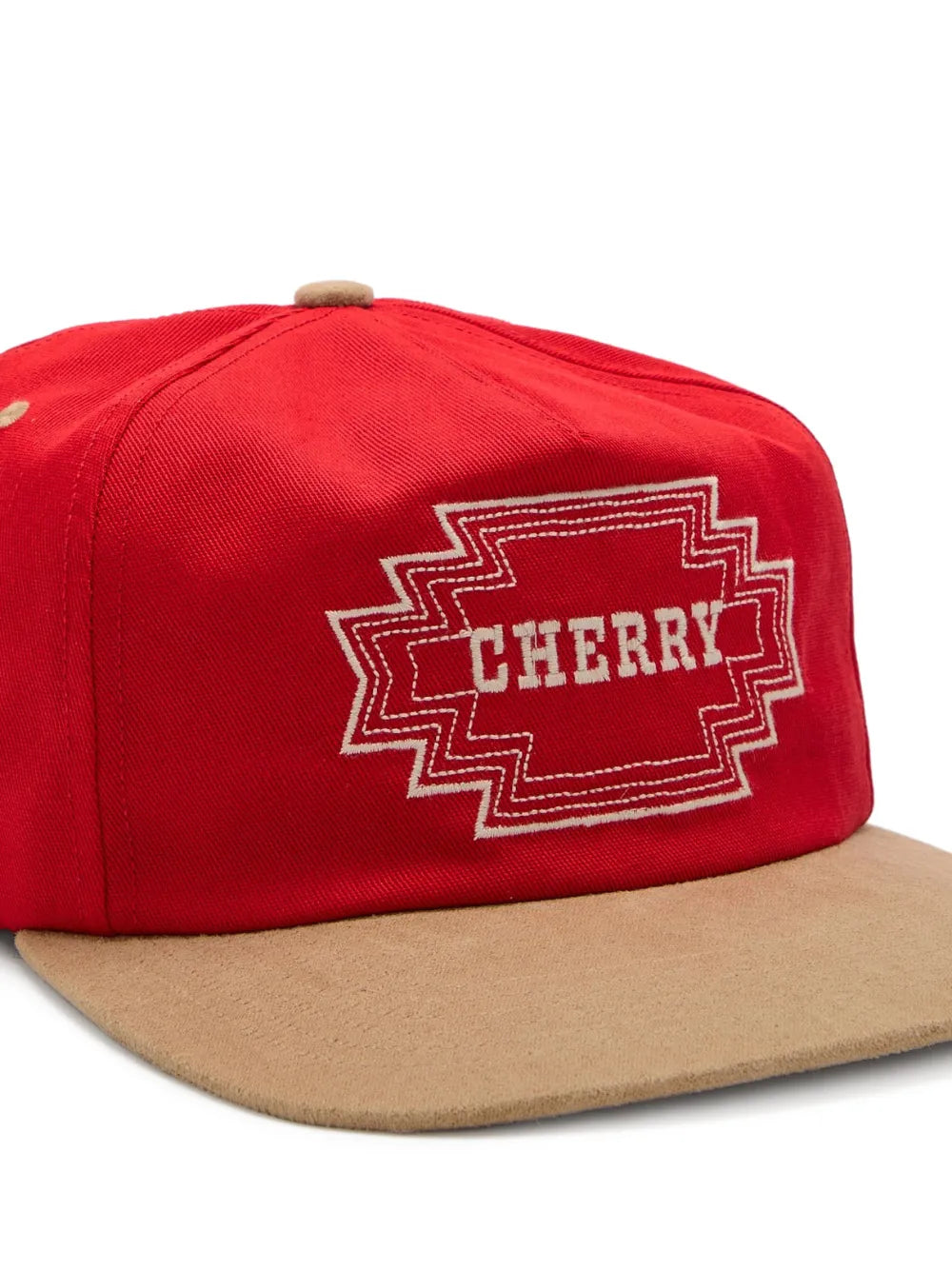 logo-embroidered cap