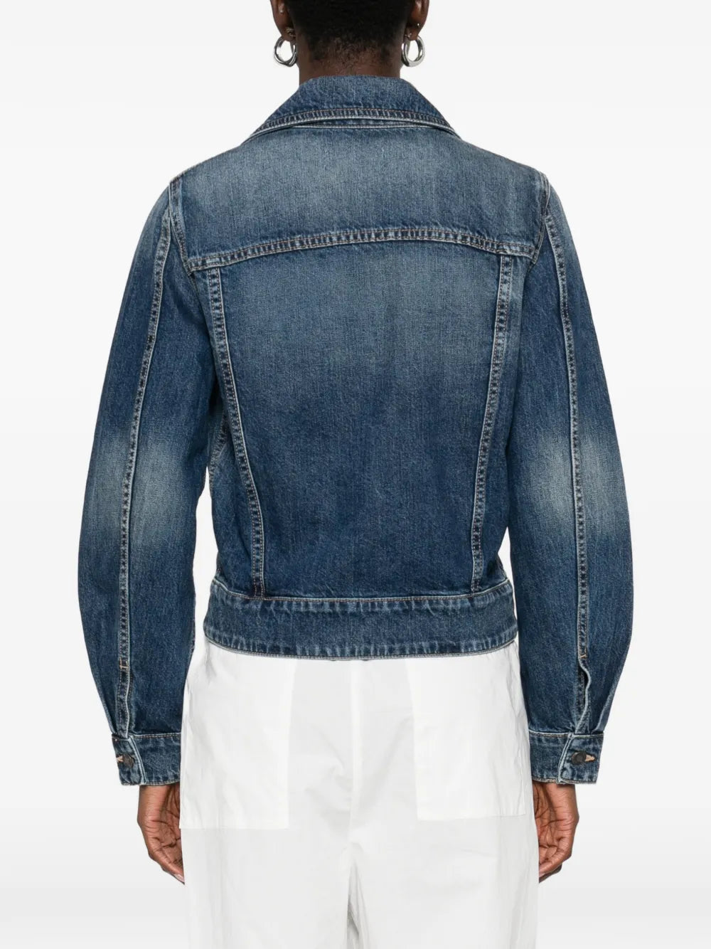 patch-pocket denim jacket