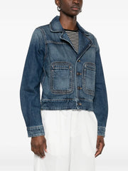patch-pocket denim jacket