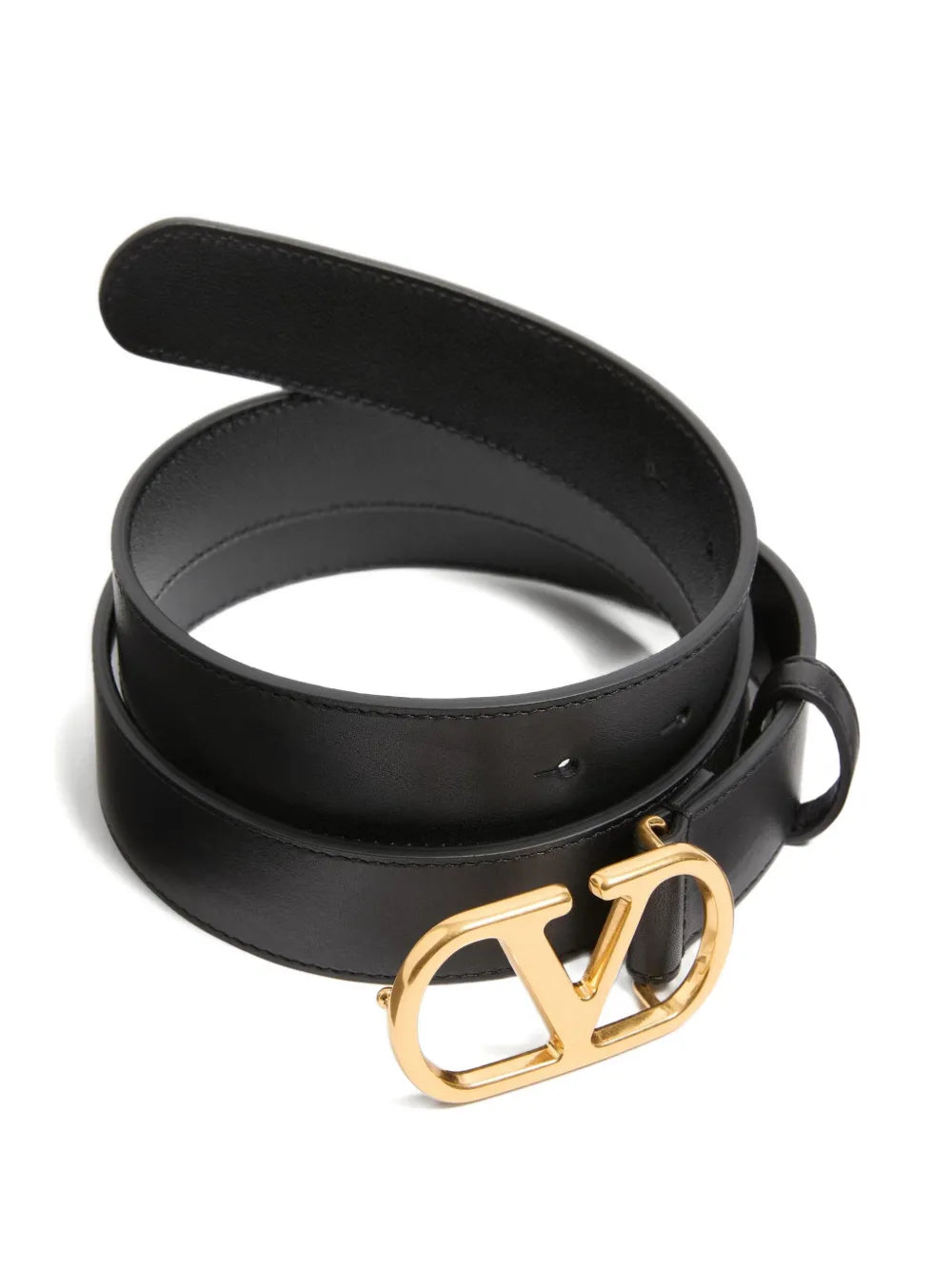 Vlogo Signature Leather Belt