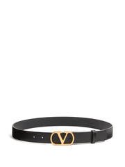 Vlogo Signature Leather Belt