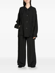 button-up front-pocket shirt