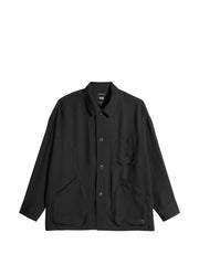 button-up front-pocket shirt