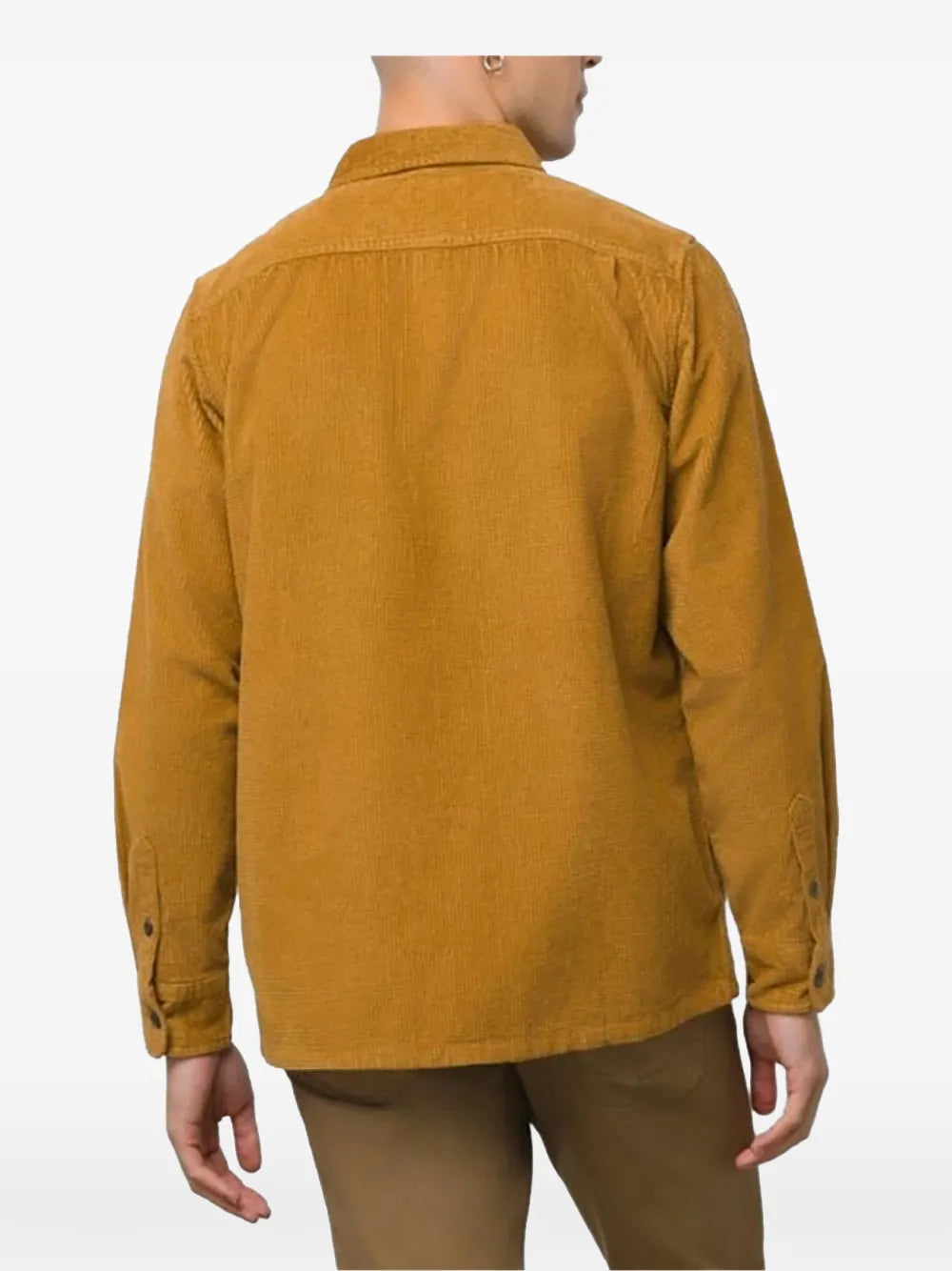 Waffle corduroy shirt