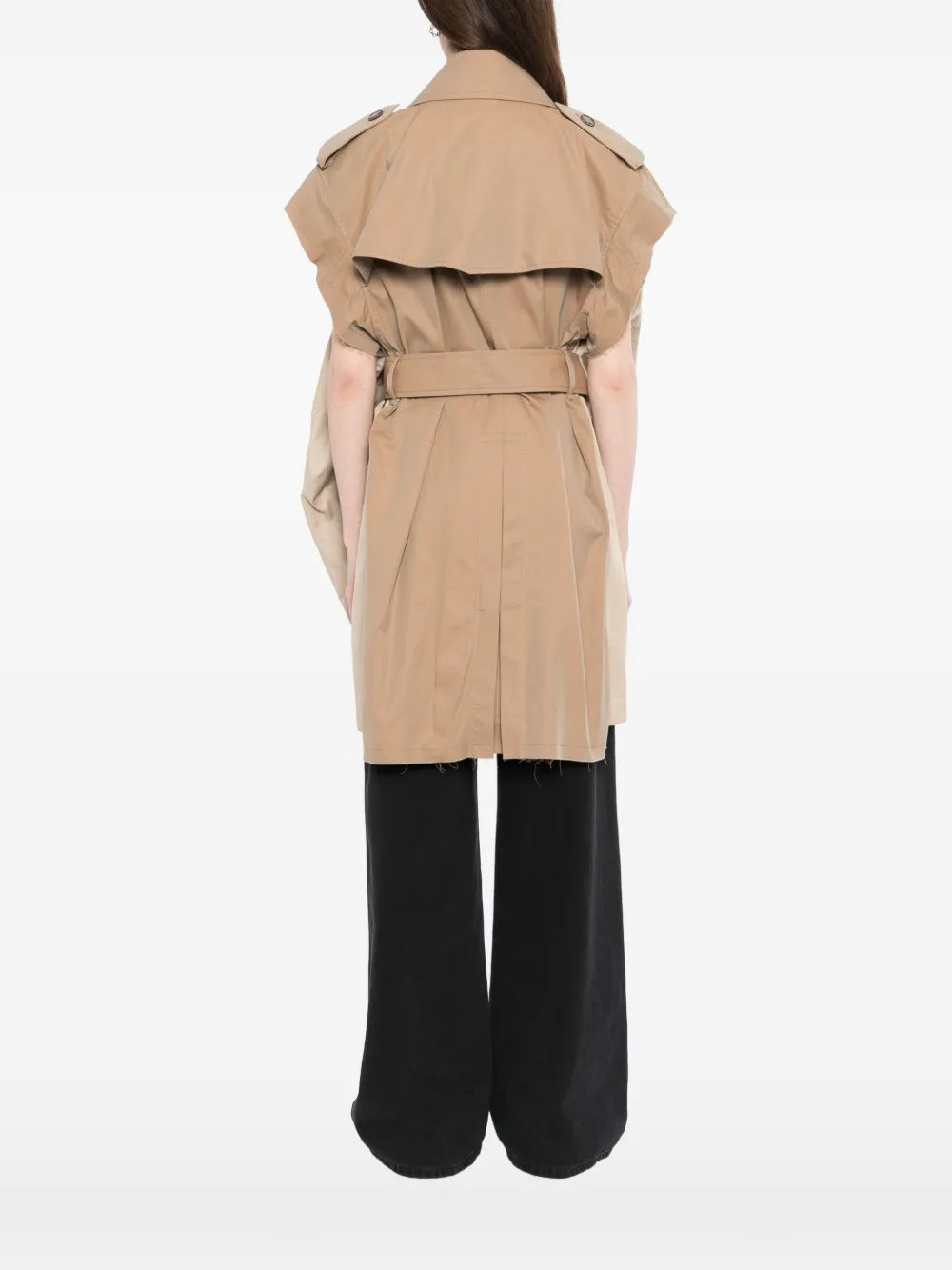 belted trench coat