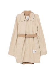 belted trench coat