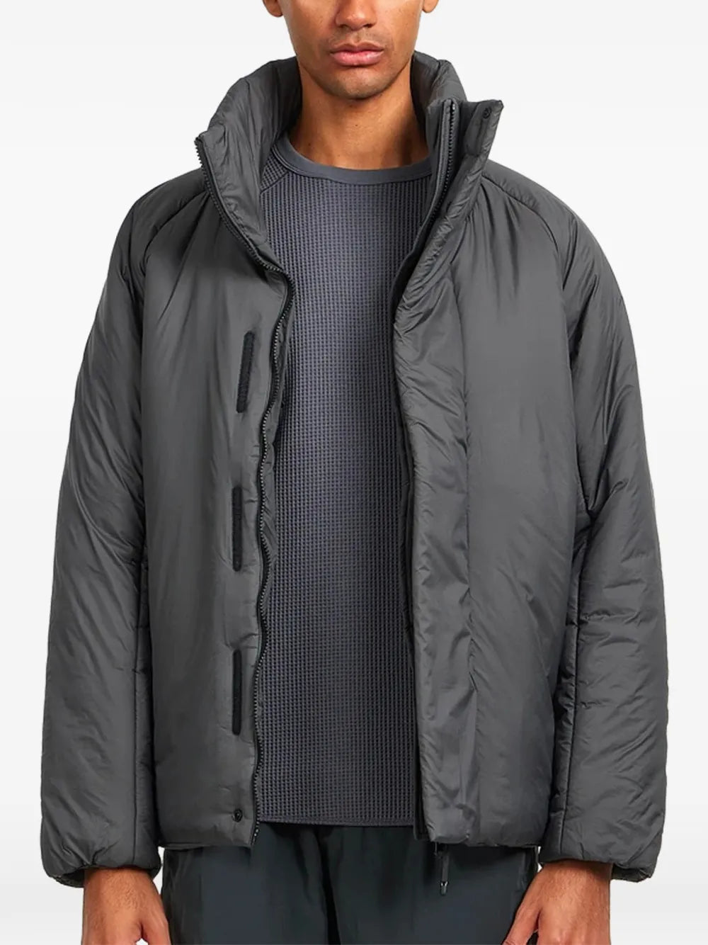 padded high-neck jacket