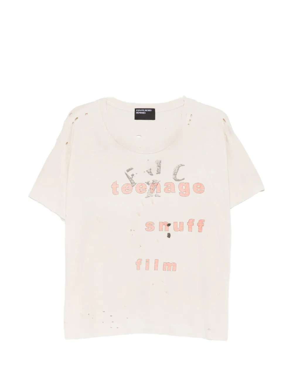 Teenage Snuff distressed graphic T-Shirt