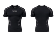 Gothic Compression Tees Black/Blue