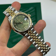 Rolex Datejust 31 278273 Green Roman VI diamonds jub 2025