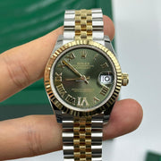 Rolex Datejust 31 278273 Green Roman VI diamonds jub 2025