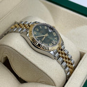 Rolex Datejust 31 278273 Green Roman VI diamonds jub 2025