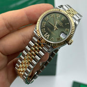 Rolex Datejust 31 278273 Green Roman VI diamonds jub 2025