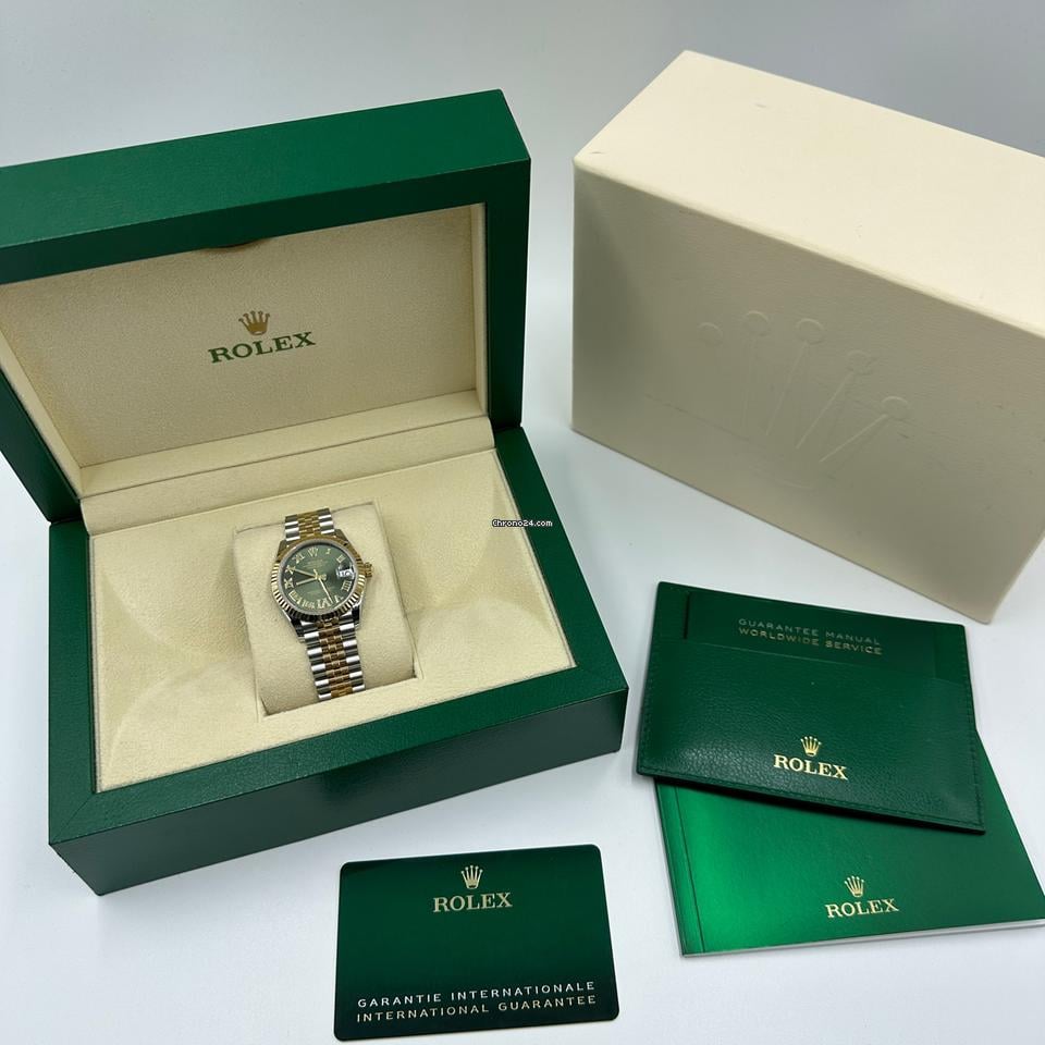 Rolex Datejust 31 278273 Green Roman VI diamonds jub 2025