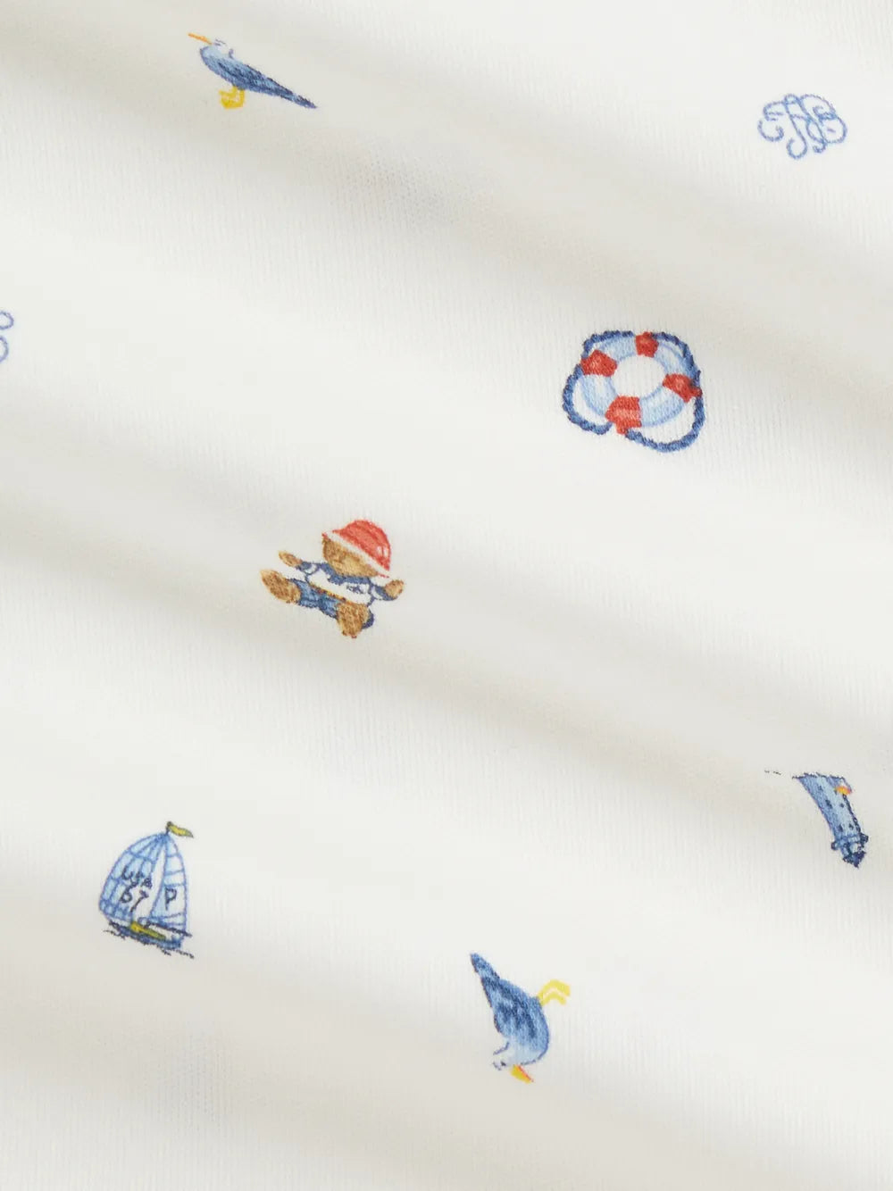 polo bear printed babywear