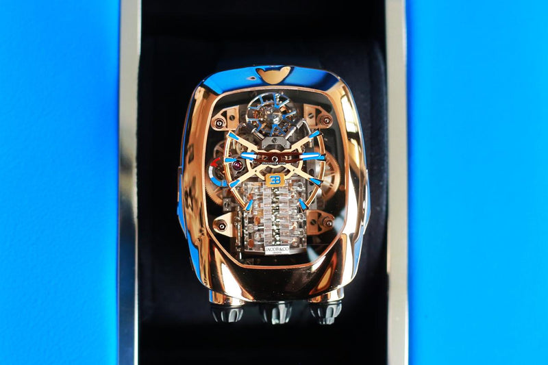 Jacob & Co.and Co Bugatti Chiron tourbillon Full set box and papers