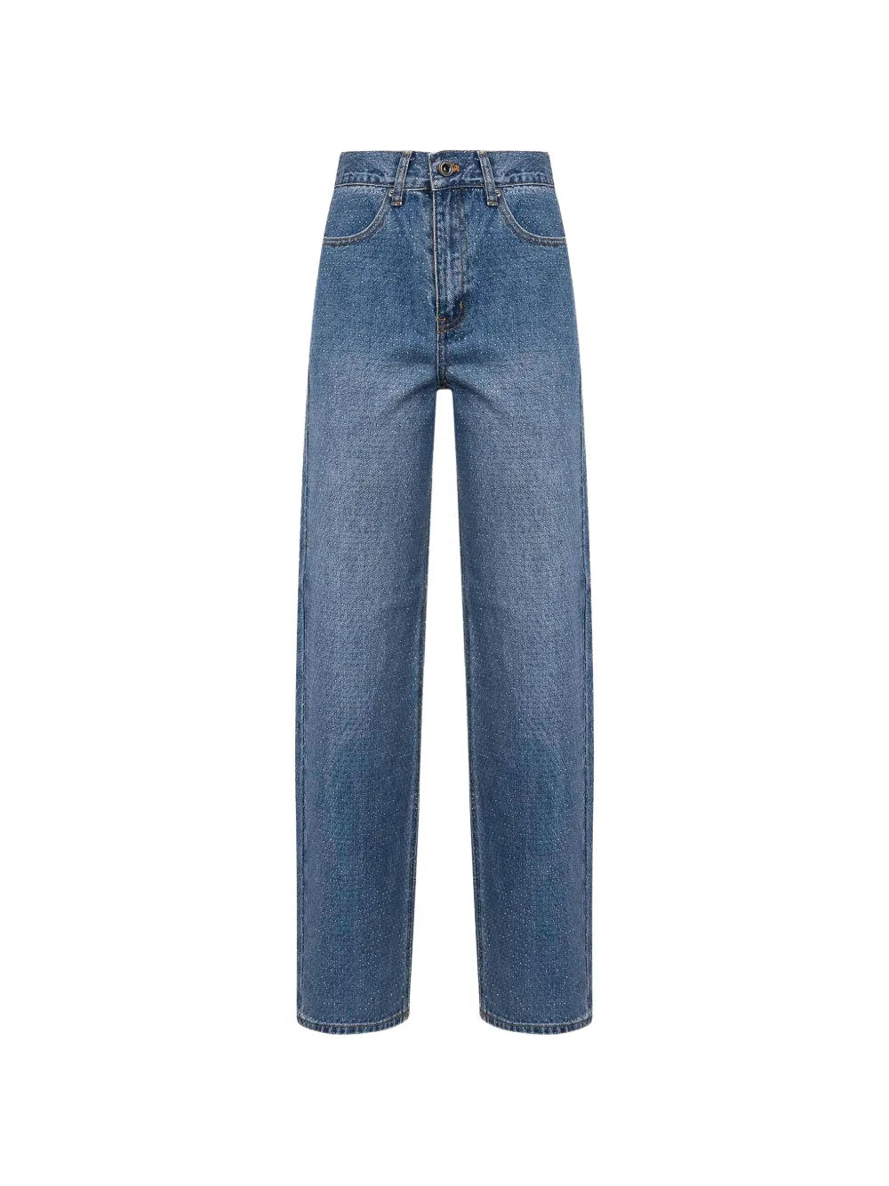rhinestone straight jeans