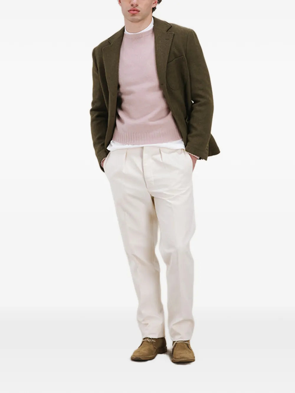 Alfonso single-breasted wool blazer