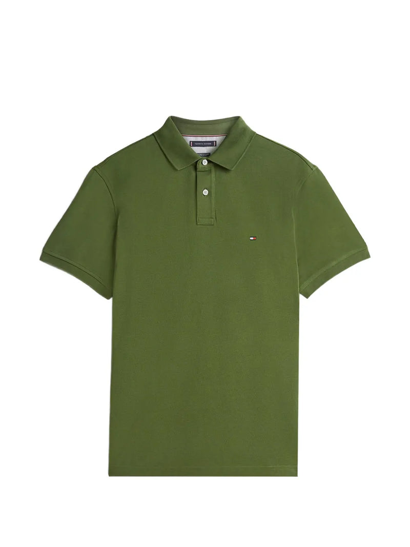 chest-logo polo shirt