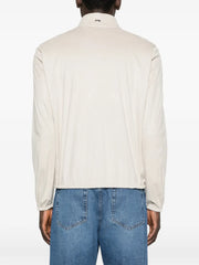 zip-up long-sleeve jacket