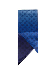logo-pattern scarf