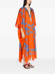 printed kaftan